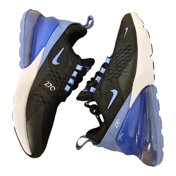 Nike Air Max 270 Women’s Size 6.5 Black Royal Pulse AH6789-015 Running Shoes - Picture 10 of 12